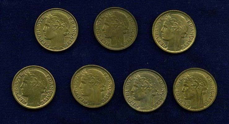 Read more about the article FRANCE  REPUBLIC  1931 – 1941   50 CENTIMES COINS