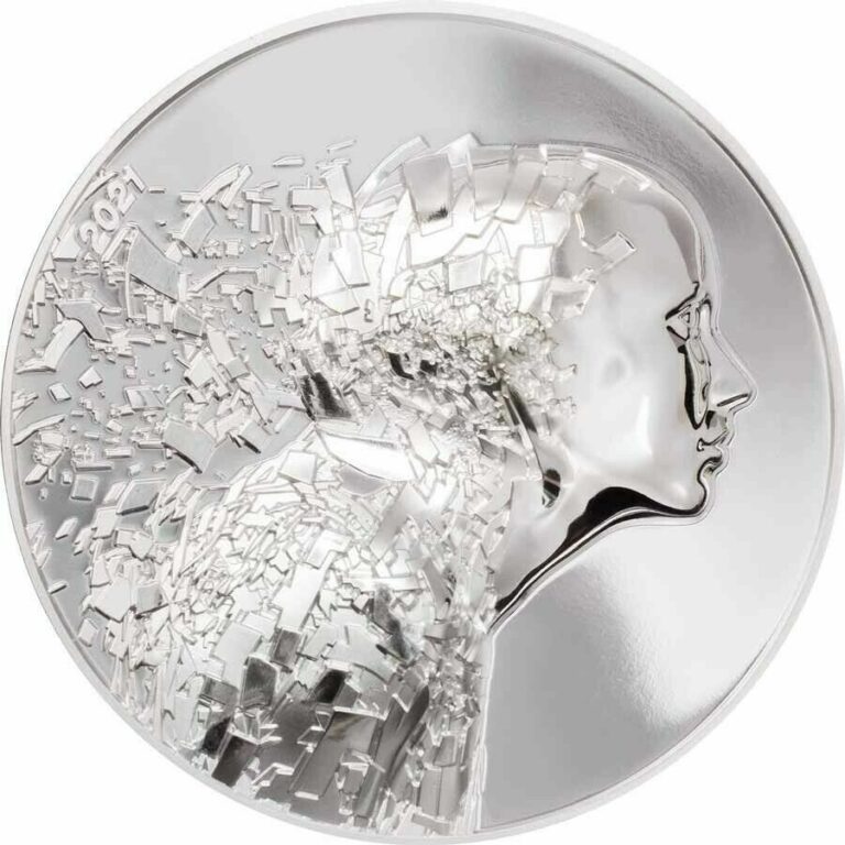 Read more about the article SILVER BURST – 2021 $20 3 oz Pure Silver Proof smartminting® Coin – Cook Islands
