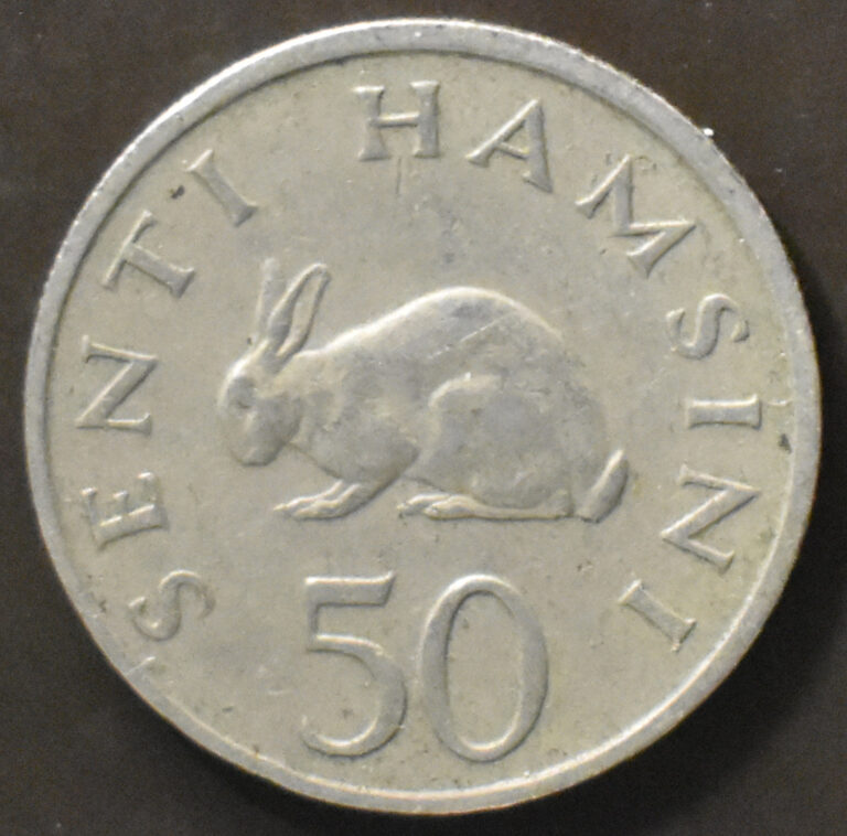 Read more about the article Tanzania  1980  50 Senti Hamsini Coin