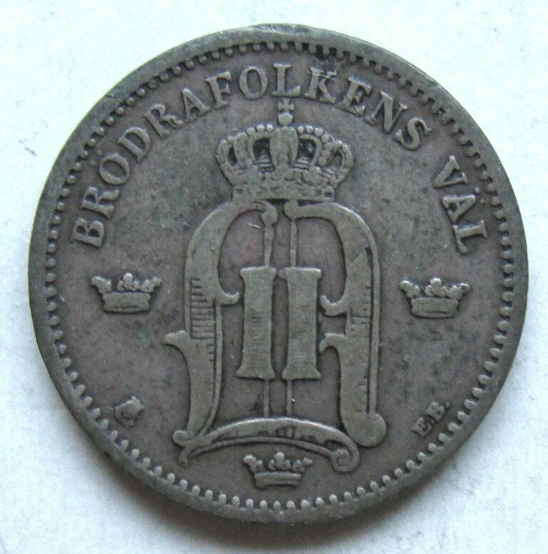 Read more about the article 1881 Sweden Silver 25 Ore