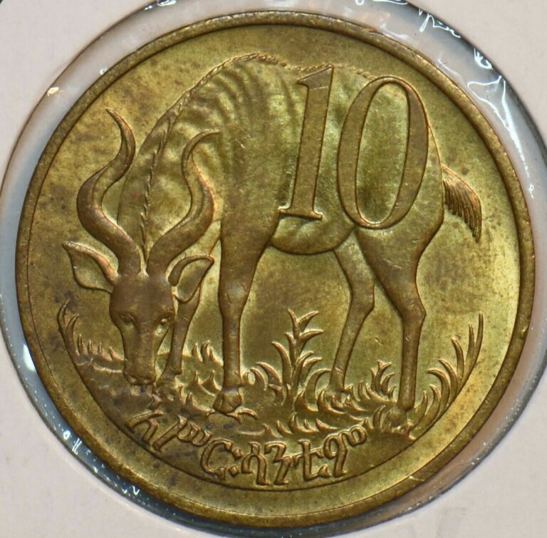 Read more about the article Ethiopia 1969 10 Cents Lion animal Mountain Nyala 195973 combine shipping