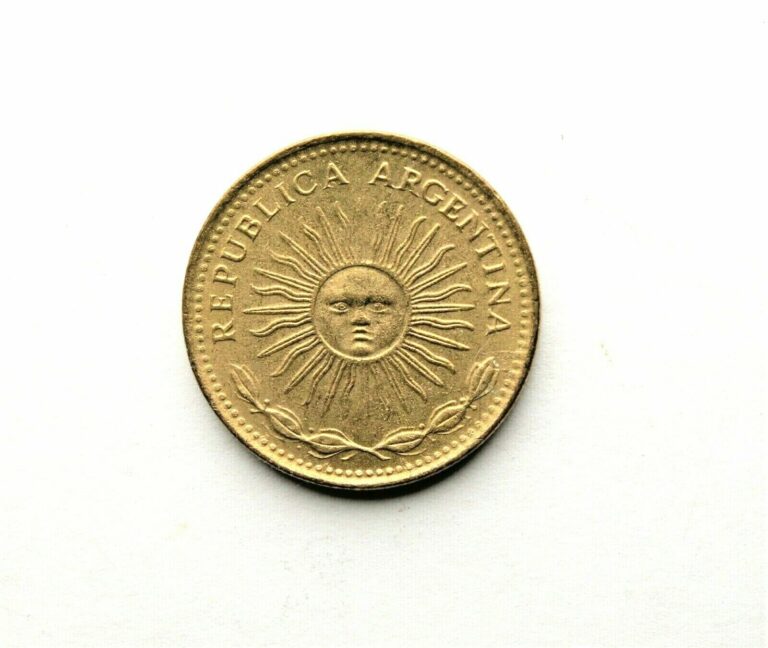 Read more about the article 1976 Argentina 1 Peso – Radiant Sunface Variety