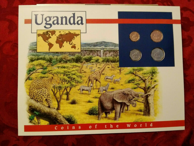 Read more about the article Coins of the World Uganda 1987 BU 1  2  5  10 Shillings