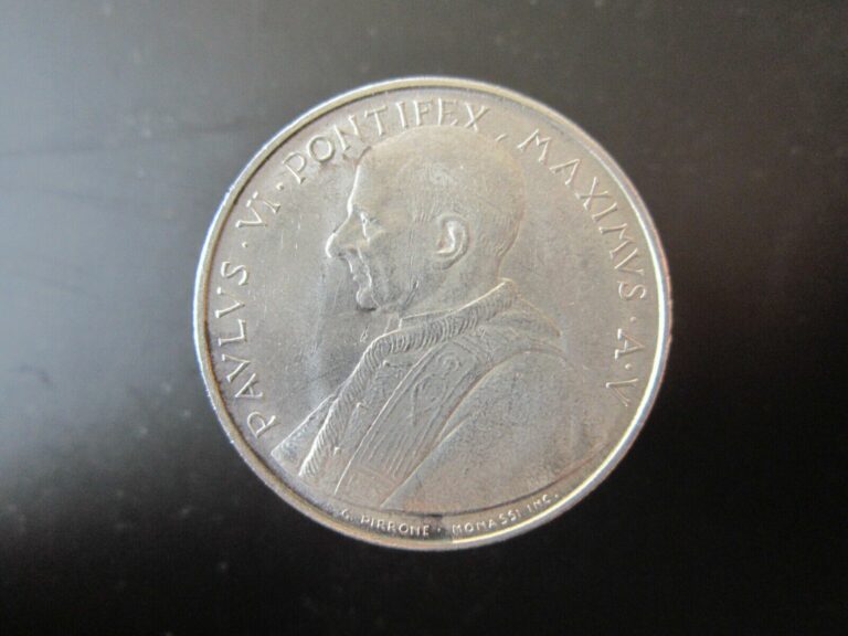 Read more about the article VATICAN CITY SILVER  500  LIRE 1967  / SNIFF’S  ANCIENT COINS T-8