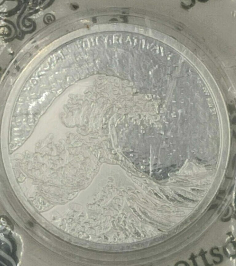 Read more about the article “2017 Fiji 1 oz Coin Silver Great Wave BU”