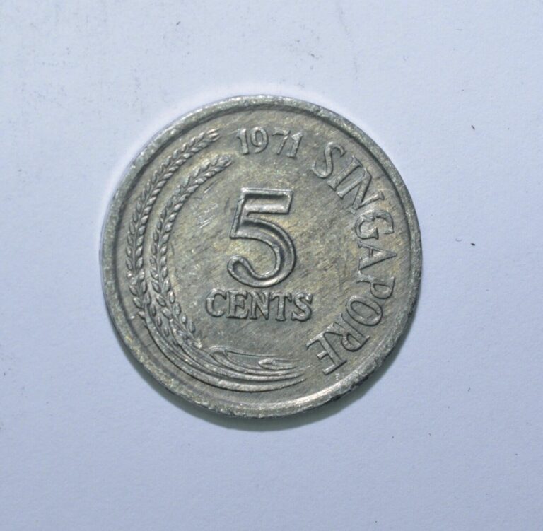 Read more about the article 1971 Singapore 5 Cents Coin – Free Shipping Within US!