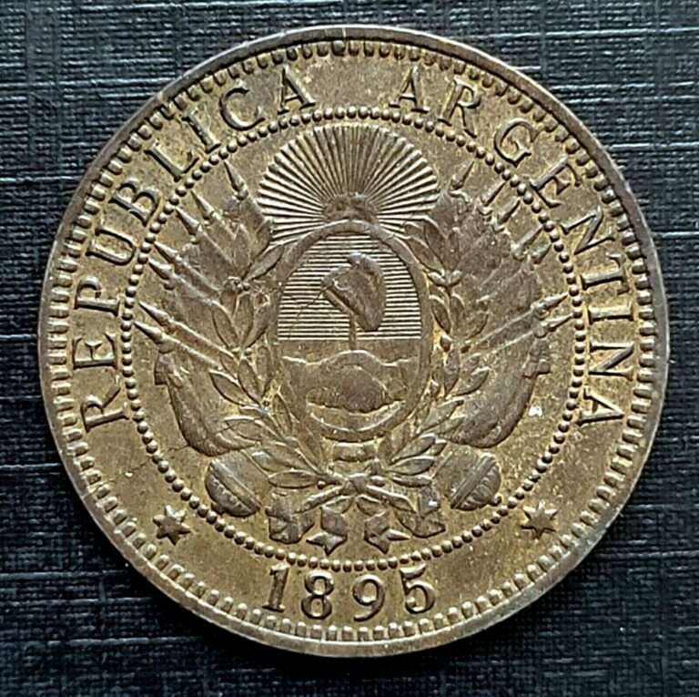 Read more about the article Argentina – 1895 Two Centavos AU – (INV0220) – Free Combined Shipping!!