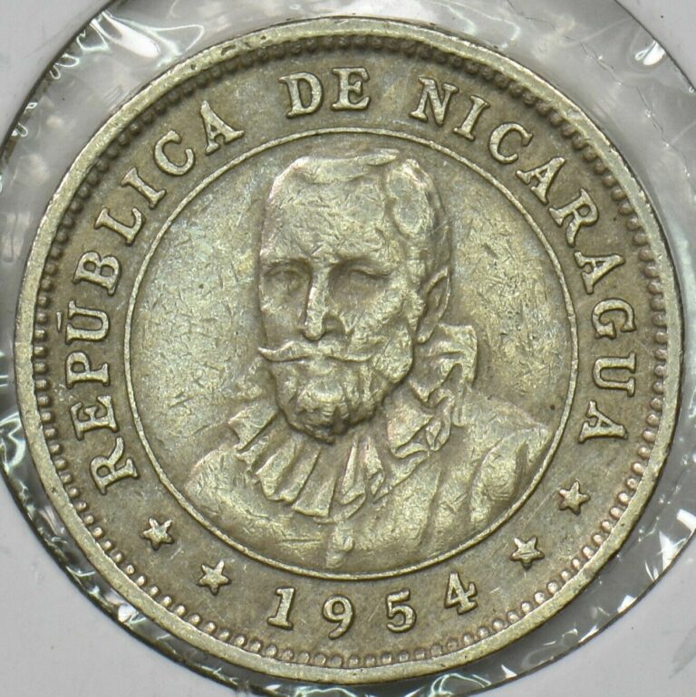 Read more about the article Nicaragua 1954 5 Centavos P190363 combine shipping