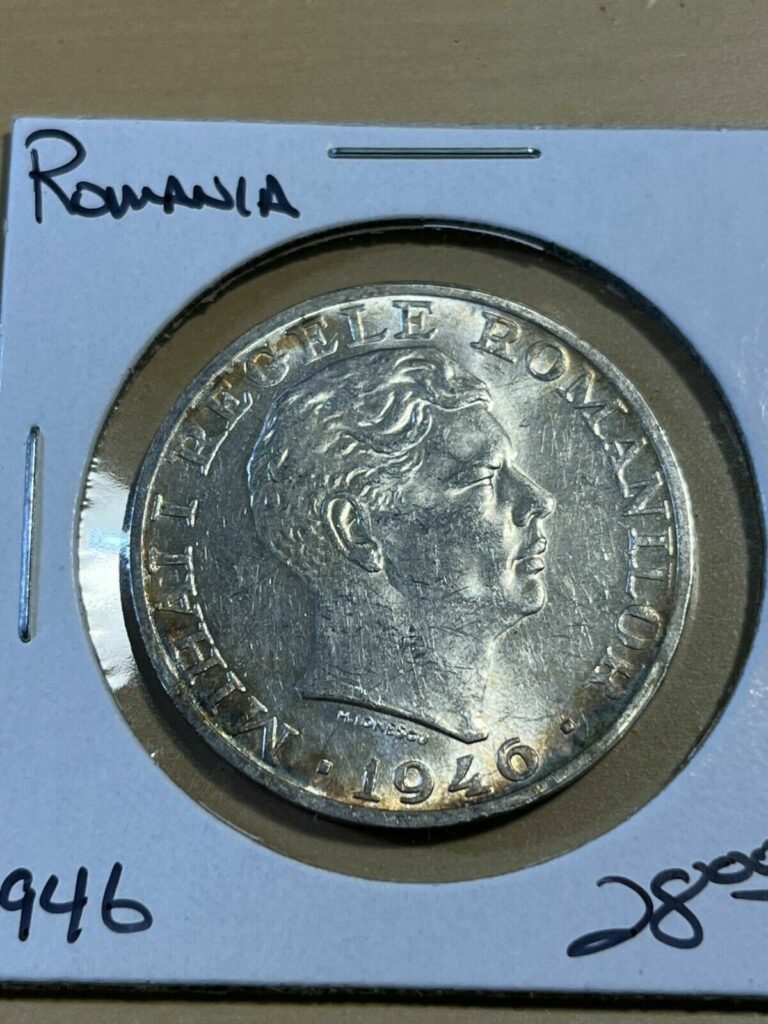 Read more about the article 1946 Romania 25 000 Lei Silver Coin!!