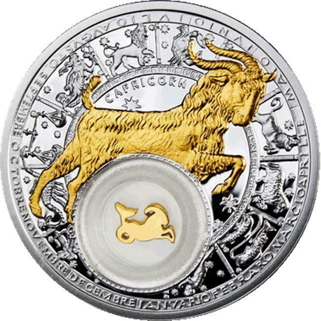 Read more about the article 2013 Belarus Zodiac Capricorn Proof Finish Silver Coin