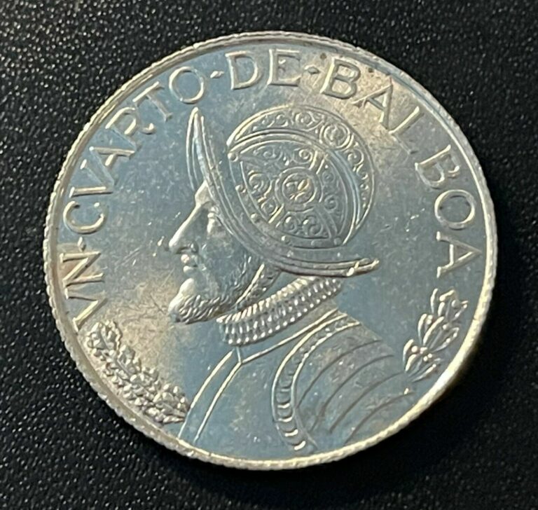 Read more about the article Panama 1962 1/4 Balboa Silver Coin