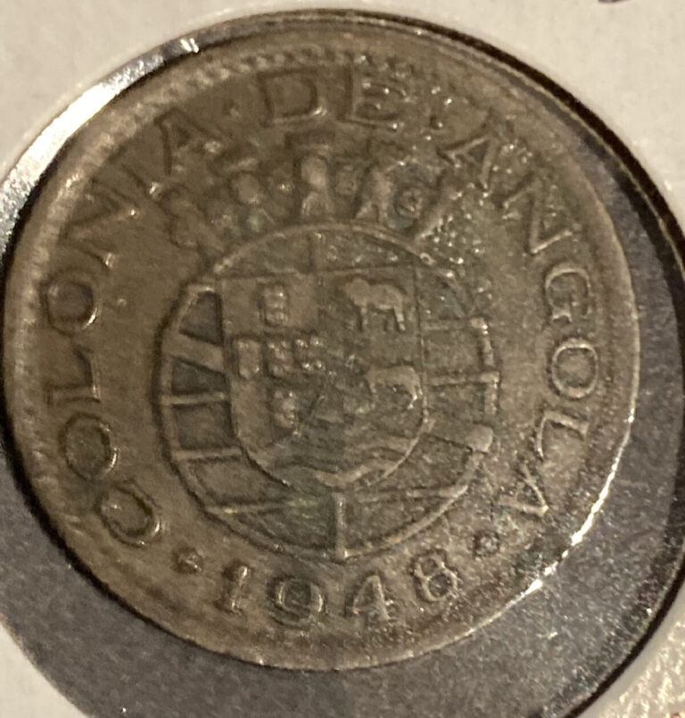 Read more about the article 1948 Angola 20 Centavos  300th Revolutionary Anniversary