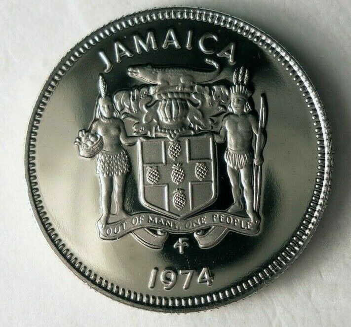 Read more about the article 1974 JAMAICA 5 CENTS – Low Mintage Proof Coin – Jamaica Proof Bin #3