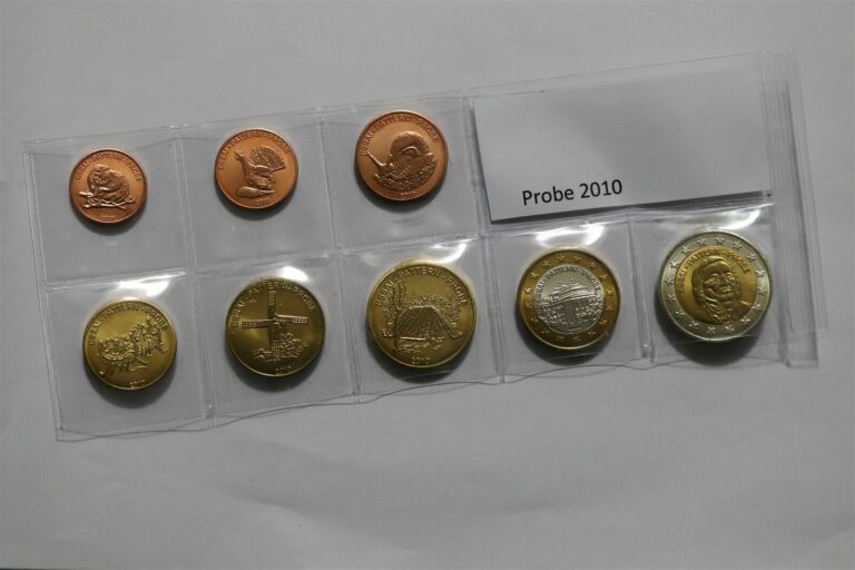 Read more about the article ESTONIA 2010 FANTASY EURO PATTERN COIN SET B36 #133