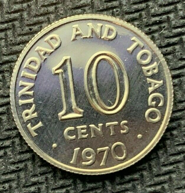 Read more about the article 1970 Trinidad and Tobago 10 Cent Coin PROOF ( 2104 Minted ) Rare World Coin  #A32