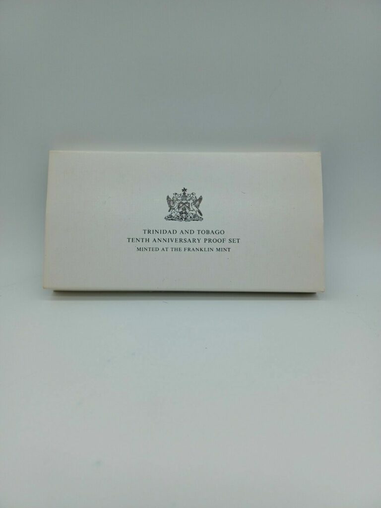 Read more about the article 1972 Trinidad and Tobago 8 Coin Proof Set – 2 Silver Coins – Complete Set w/ COA
