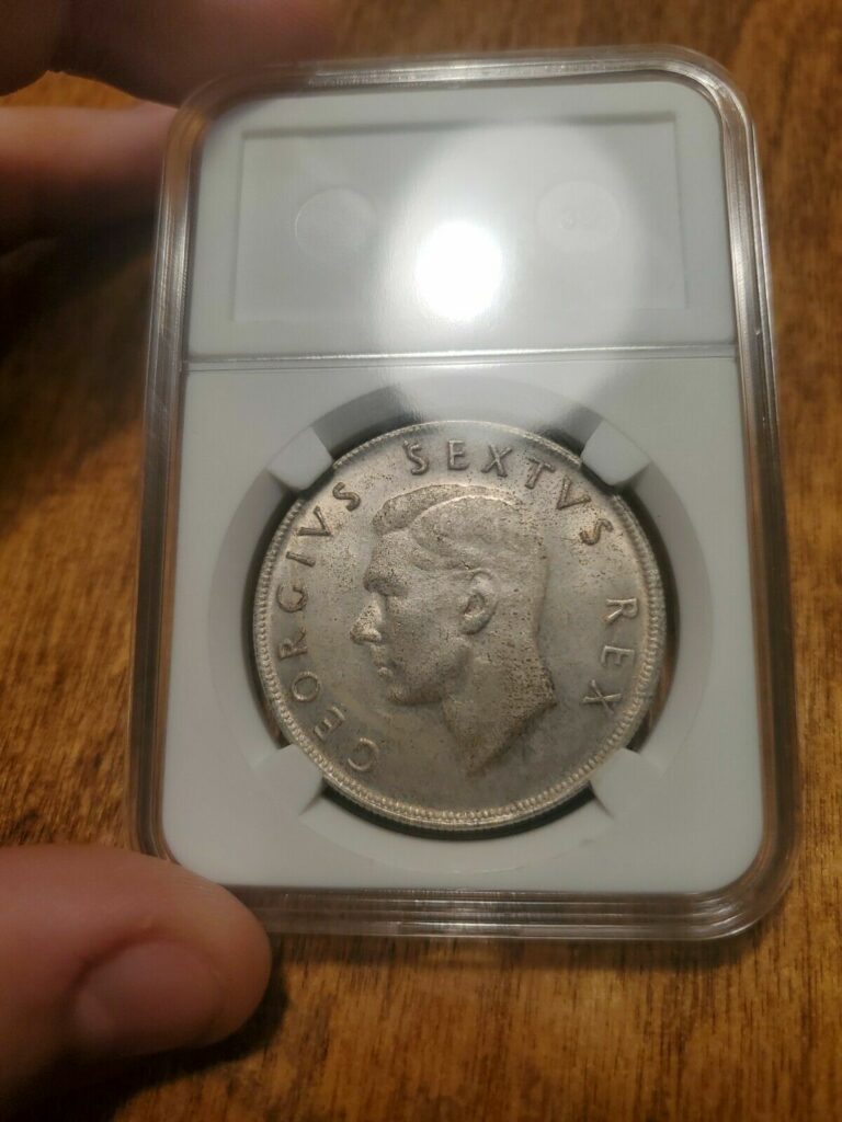 Read more about the article Slabbed Fantasy Coin New Zealand 1949 Crown NOT SILVER