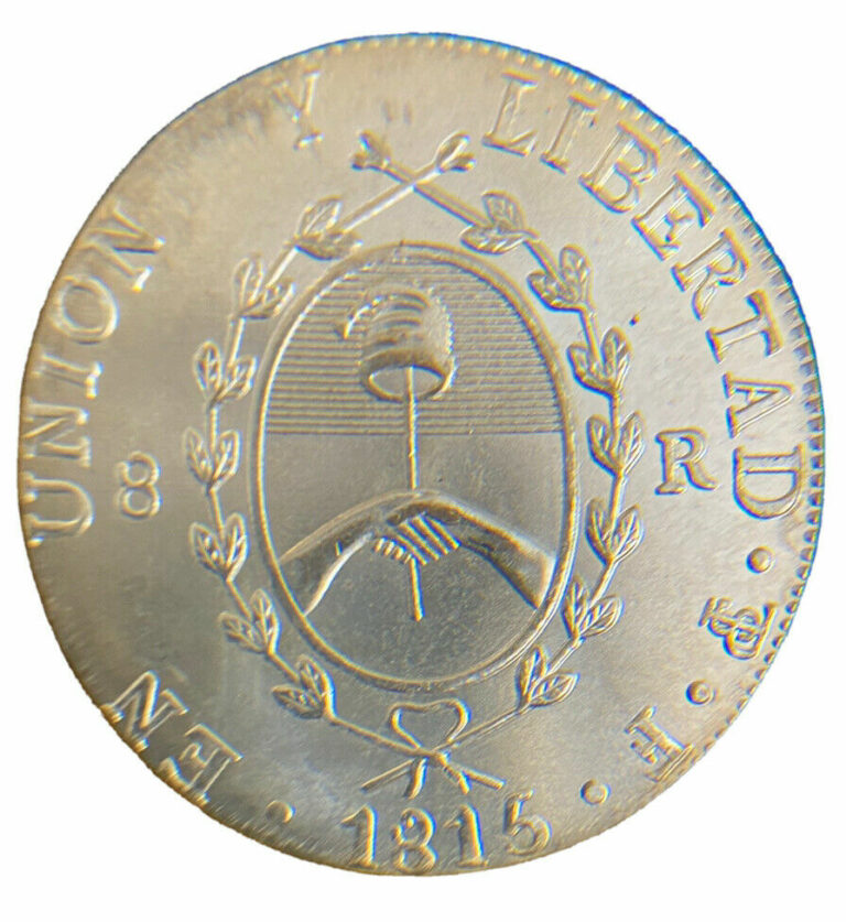 Read more about the article 1815 Argentina 8 Reales Provincias del rio de la plata Silver Plated Souvenir