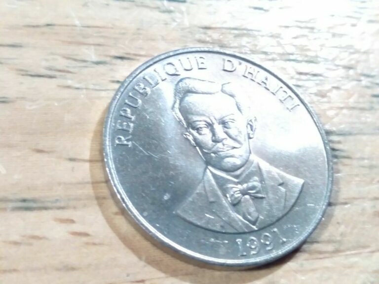 Read more about the article World Coin  Haiti  50 Centimes  1991  (1) Randomly Selected Coin  Nice Coins