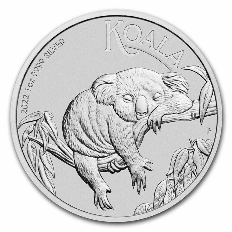 Read more about the article 2022 P Australia Silver Koala 1 oz $1 – BU New w/capsule ships free