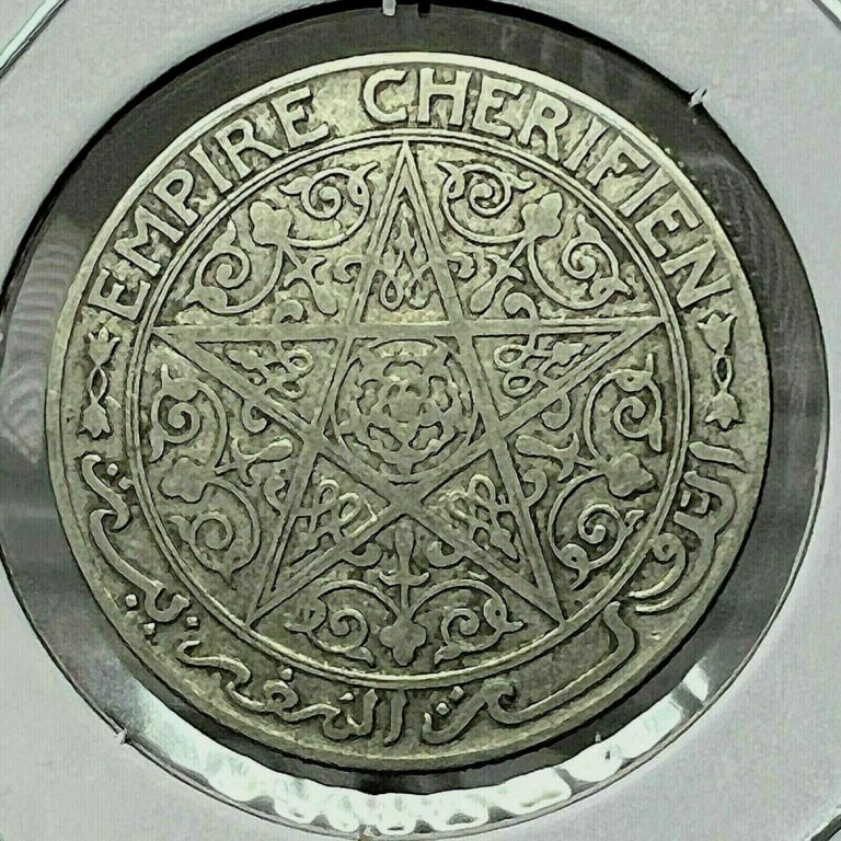 Read more about the article 1921-1924  MOROCCO ONE FRANC NICE COIN