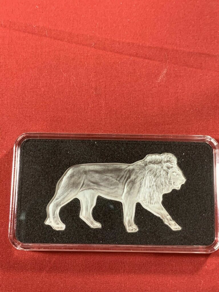 Read more about the article 2021 Solomon Islands Animals of Africa Lion 1 oz .999 Silver Proof Coin PAMP