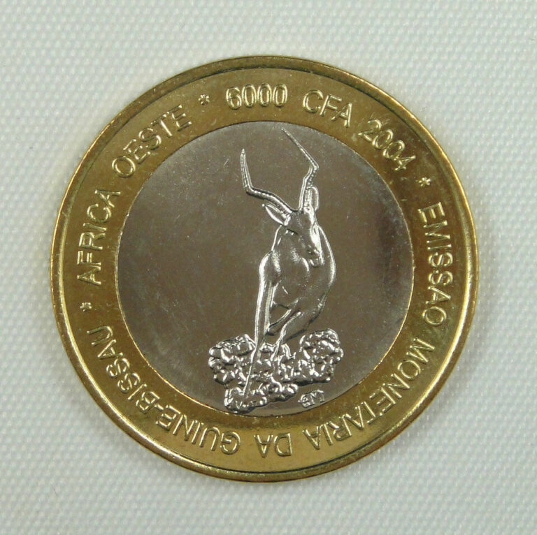 Read more about the article West Africa Guinea – Bissau Coin 6000 CFA 2004 UNC