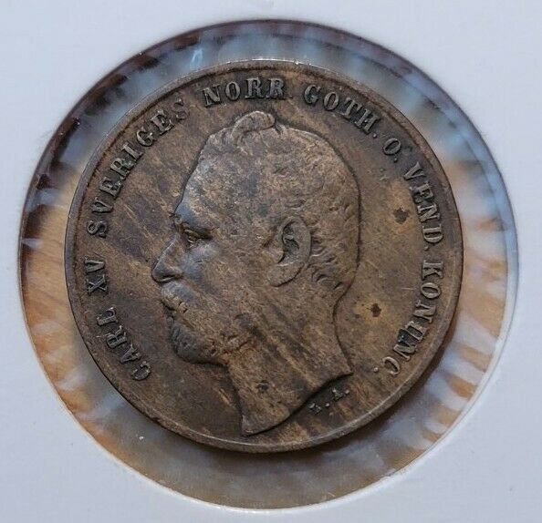 Read more about the article 1861 Sweden 2 Öre World Coin