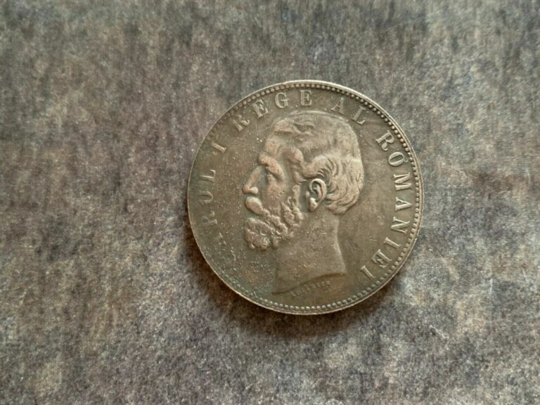 Read more about the article Romania 5 Lei 1901 B Carol I