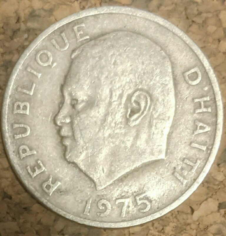 Read more about the article Haiti 5 Centimes 1975 Coin