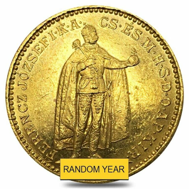 Read more about the article 1892-1915 Hungary Gold 20 Korona BU (Random)