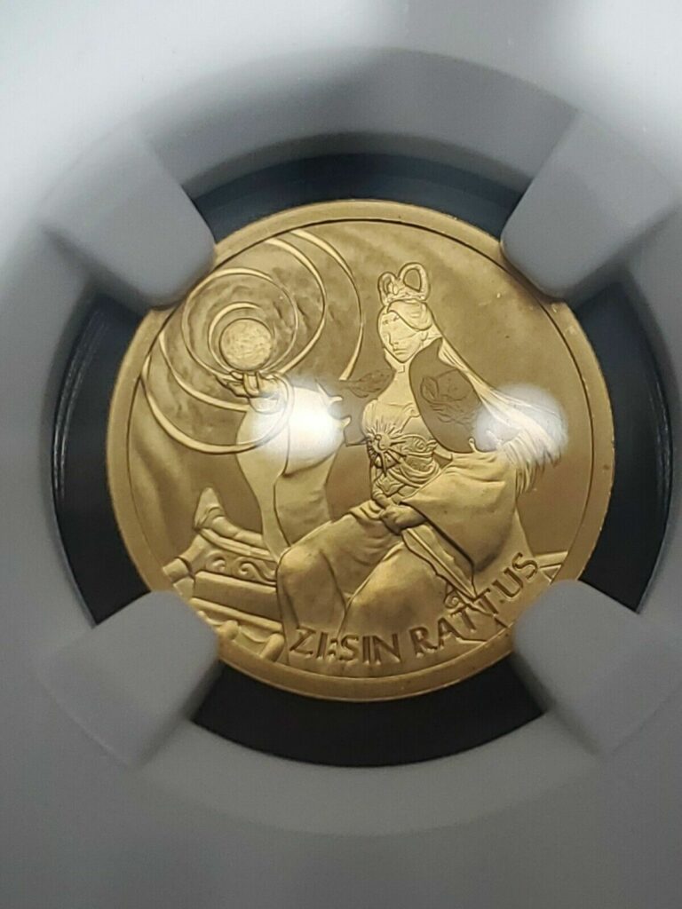 Read more about the article 2020 Zi:Sin Rattus 1/10oz. South Korea Gold NGC MS70 Korean Label