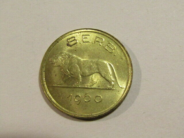 Read more about the article Rwanda-Burundi 1960 1 Franc unc Coin
