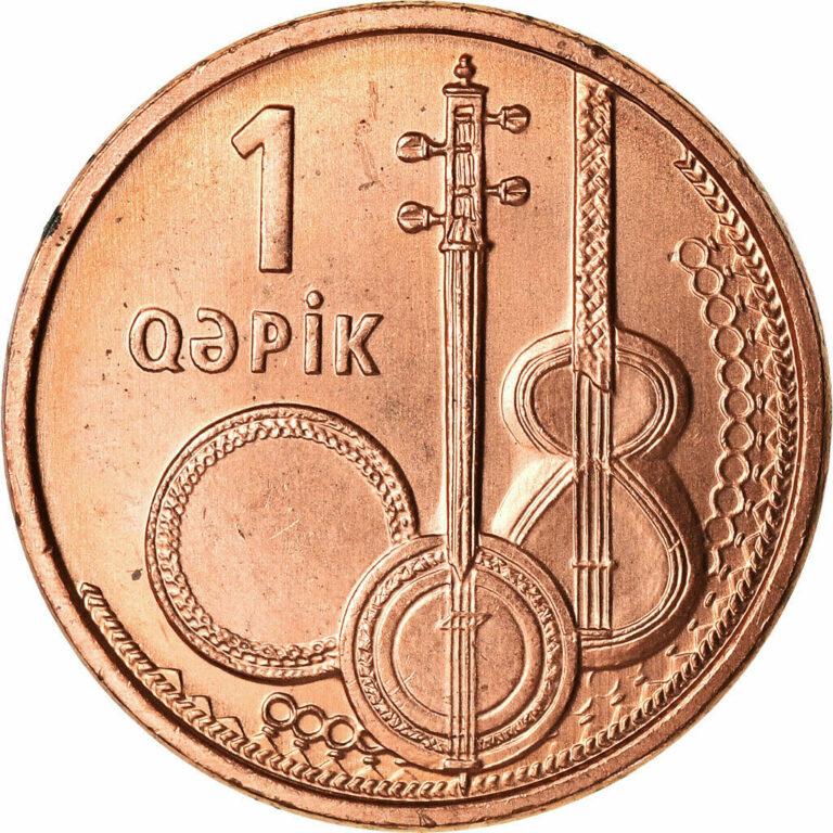 Read more about the article [#852803] Coin  Azerbaijan  Qapik  Undated (2006)  MS  Copper Plated Steel