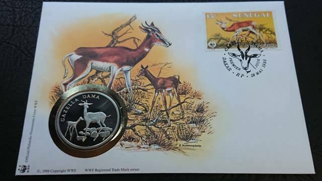 Read more about the article 1986 WWF For Nature Preserve Planet Earth Medallic Cover Medal Coin + Info Card