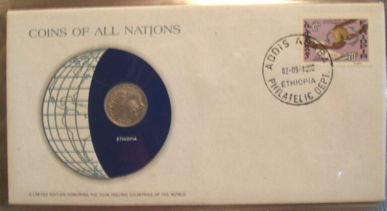 Read more about the article Coins of All Nations Ethiopia 25 cents UNC (1969) 1977 KM#46.1 British Royal