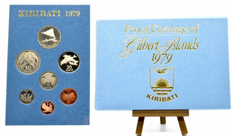 Read more about the article Proof Coin Set Kiribati 1979 7 Collection Set $1 – 1 Cent Royal Mint