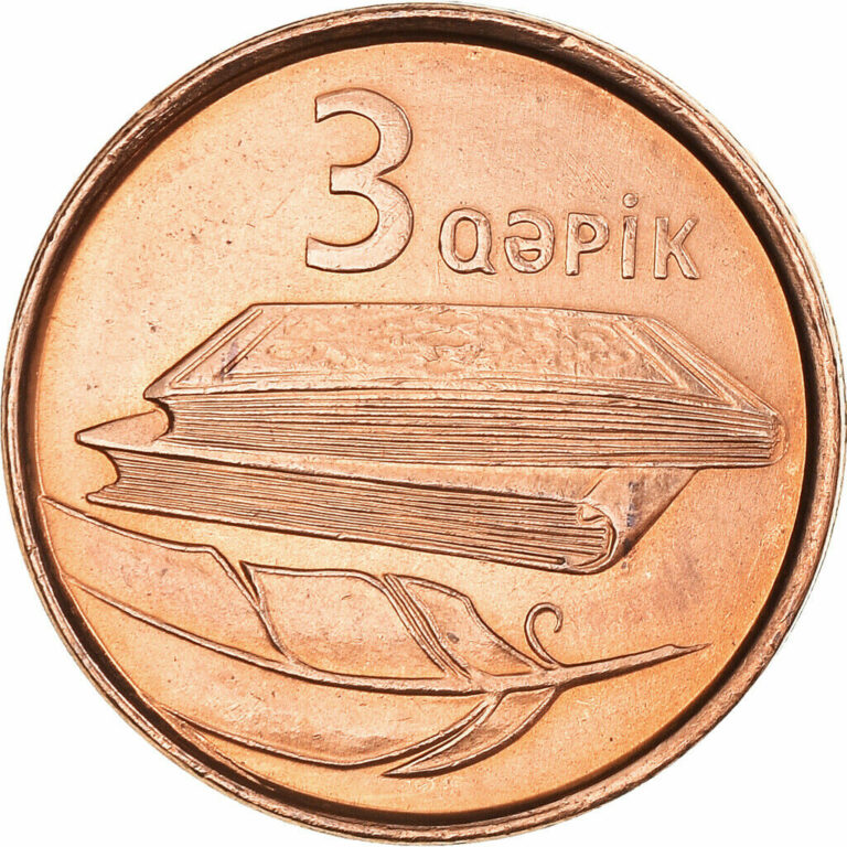 Read more about the article [#221759] Coin  Azerbaijan  3 Qapik  Undated (2006)  AU  Copper Plated St