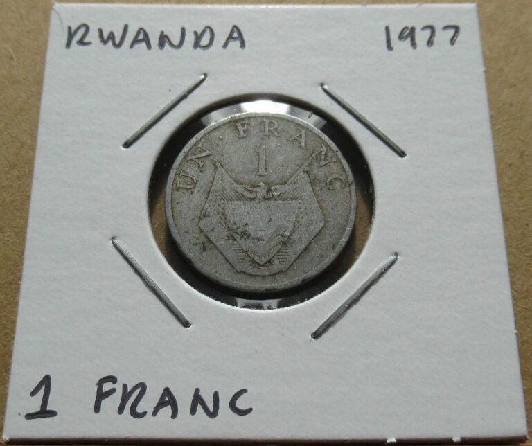 Read more about the article Rwanda 1 Franc 1977 Coin in 2×2 Flip C0108