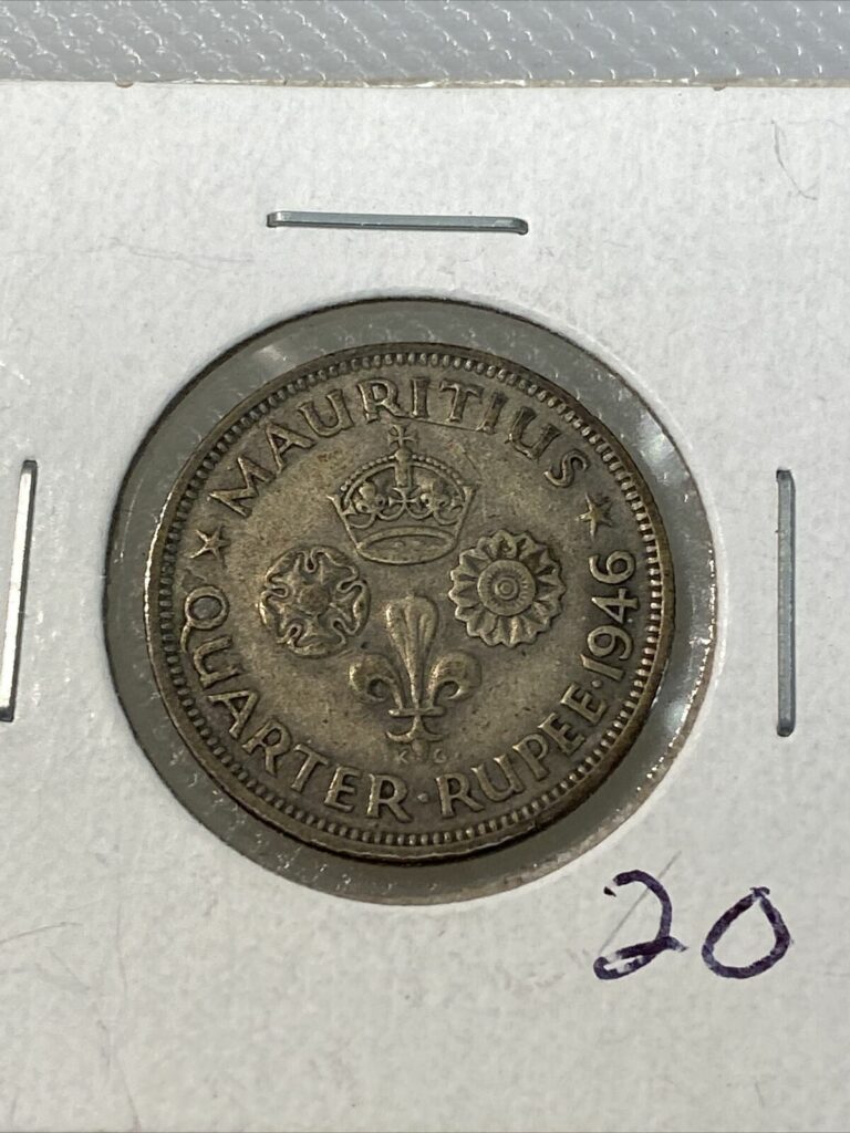 Read more about the article 1946 mauritius quarter rupee