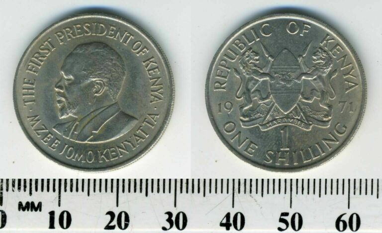 Read more about the article Kenya 1971 – 1 Shilling Copper-Nickel Coin – President Mzee Jomo Kenyatta