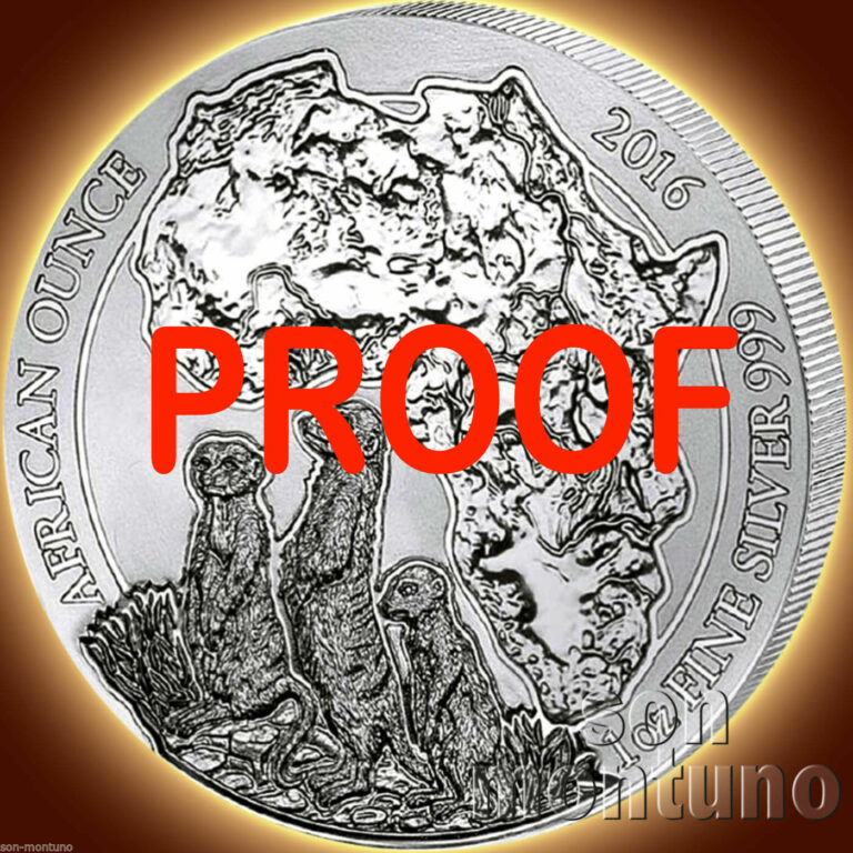 Read more about the article 2016 Rwanda MEERKAT PROOF 1oz Silver African Wildlife Coin ONLY 1000 MINTED