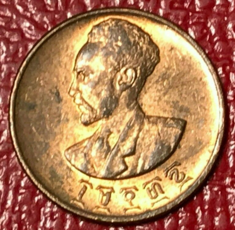 Read more about the article HIGH GRADE AU 1936 1944 ETHIOPIA ONE CENT COIN-JUL444