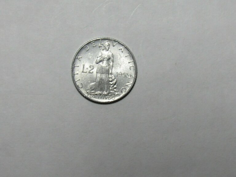 Read more about the article Old Vatican City Coin – 1953 2 Lire – Circulated