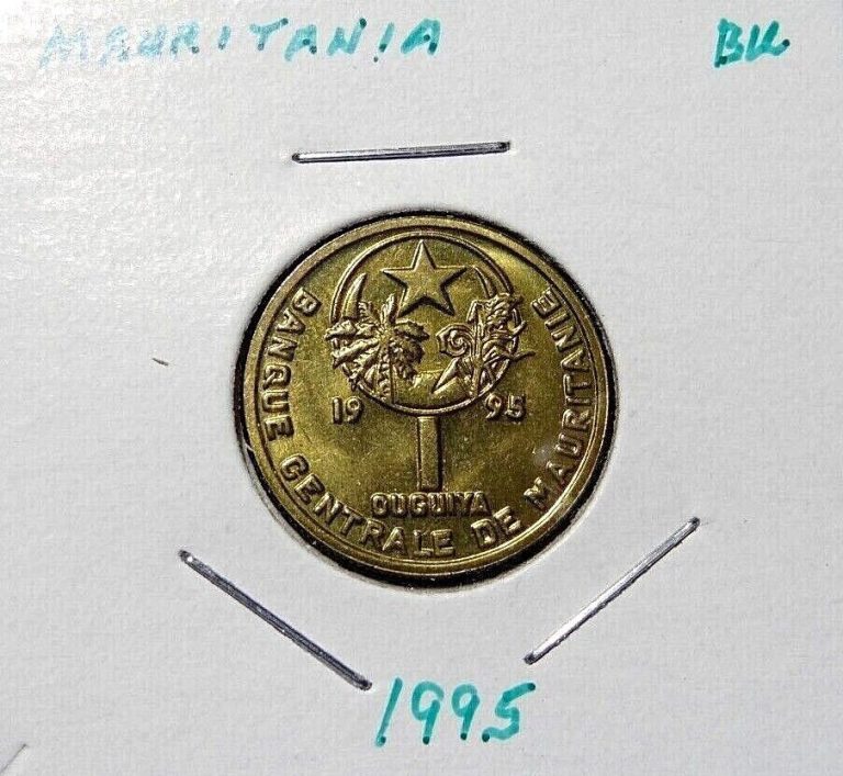 Read more about the article 1995  Mauritania  1 Ouguiya World Coin Nice!