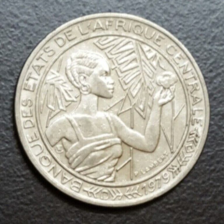 Read more about the article 1979 CENTRAL AFRICAN STATES 500 FRANCS AU BEAUTIFUL SCARCE COIN KM 12 GABON