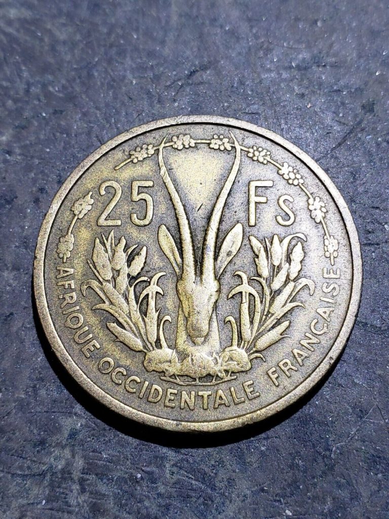 Read more about the article 1956 French West Africa  5 Francs Coin