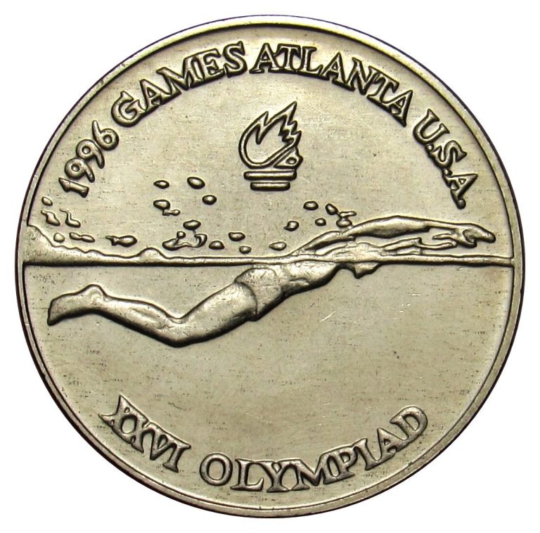Read more about the article Romania 10 lei 1996 Coin KM#120 Olympic games Atlanta Swimming from mint bag