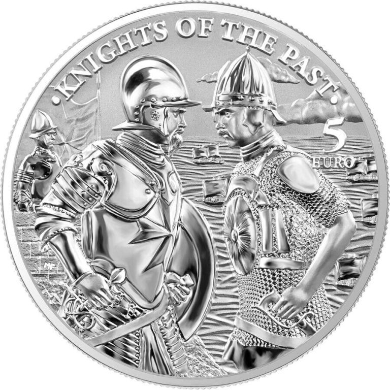 Read more about the article 2022 1 oz Germania Knights of Malta Silver Coin 5 Euro