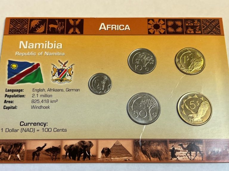 Read more about the article NAMIBIA Coins  5-Coin Modern UNC Type Set